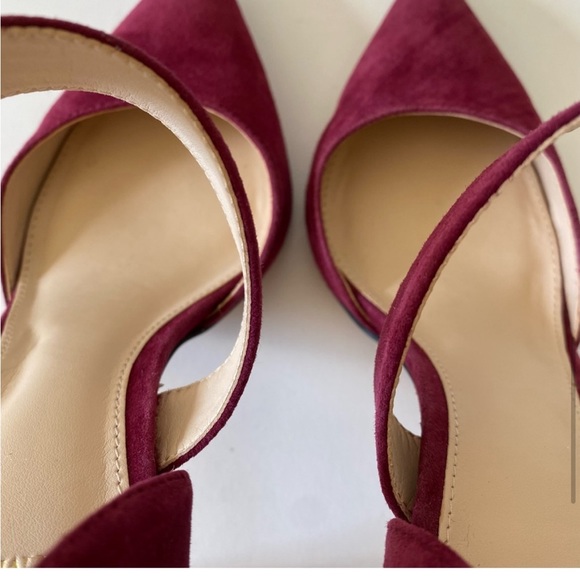 Vince Camuto Carlotte Suede Leather Pointed Toe Pumps - Picture 6 of 13